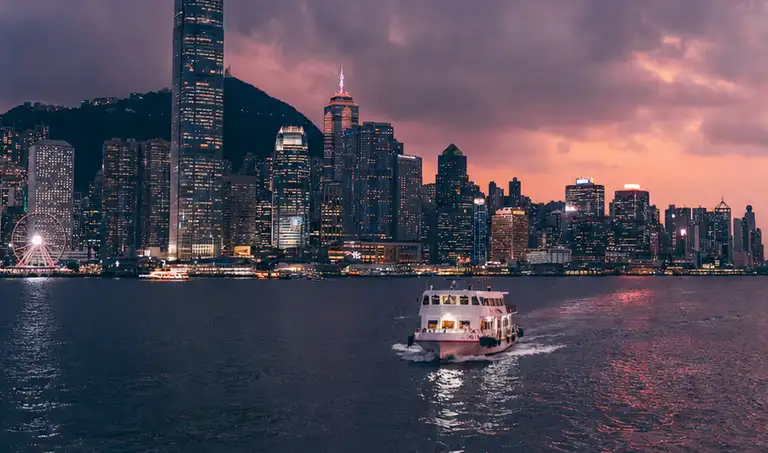 香港维多利亚港 的上传参考图